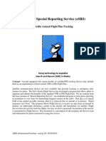 Enhanced Special Reporting Service (eSRS) : Satellite Assisted Flight Plan Tracking