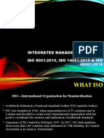 Integrated Management System (Ims) Iso 90012015, Iso 140012015 & Iso 450012018 Awareness Training Clause 4