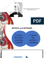 ARTISTS and ARTISANS