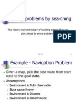 Solving Problems by Searching: The Theory and Technology of Building Agents That Can Plan Ahead To Solve Problems