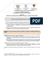 Análisis de la problemática actual de los campos y prácticas profesionales