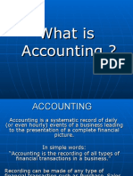 What Is Accounting ?