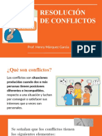 RESOLUCIÓN DE CONFLICTOS (2º Sec)