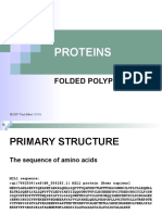 Proteins: Folded Polypeptides