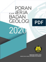 Content Laporan Kinerja Badan Geologi Tahun Anggaran 2020