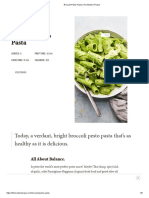 Broccoli Pesto Pasta The Modern Proper