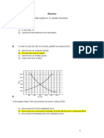 Equilibrium, Supply, Demand and Government Intervention