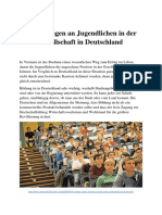 Erwartungen an Jugendlichen in Der Gesellschaft in Deutschland