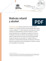 Alcohol y Maltrato Infantil