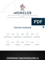 MONCLER - Presentation