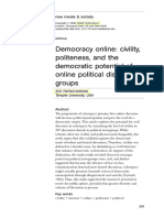 Papacharissi, Z. (2004) - Democracy Online