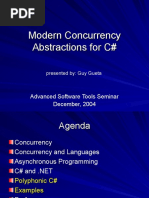 Modern Concurrency Abstractions For C#