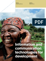 Information and Communication Technologies For Development