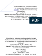 sps455 - Chap 3 PH Calculation