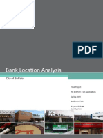 GIS - Bank Location Analysis