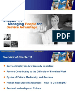 Managing For: People Service Advantage