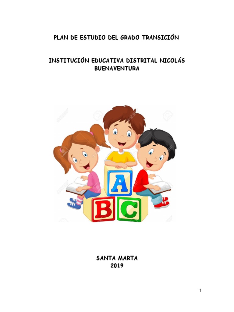 Plan de Estudio Preescolar 2019 | PDF | Educación de la primera ...