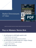 Market Determinants of Value