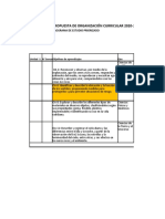 Ciencias - 1° A 4° Medio Priorización CCNN