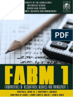 FABM-1 - Module 1 - Intro To Accounting