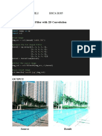 Opencv Low Pass Filter With 2D Convolution Python Program: Nicole Rhein S. Pinili Bsca B185 Laboratory 2