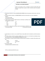 [Work Sheet] English Syntax