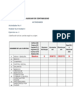 Clasificación de cuentas contables