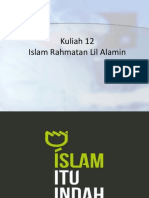 Kuliah Islam Rahmatan Lil Alamiin 12