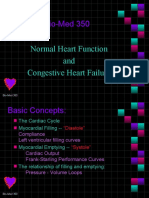 Bio-Med 350: Normal Heart Function and Congestive Heart Failure