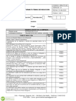 GRH-FO-03 Temas de Induccion