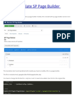 How To Translate SP Page Builder Module