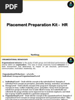 Placement Preparation Kit - HR