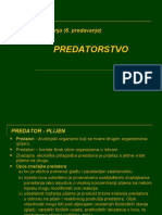  Predatorstvo