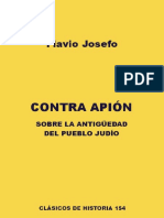 Contra Apion Flavio Josefo