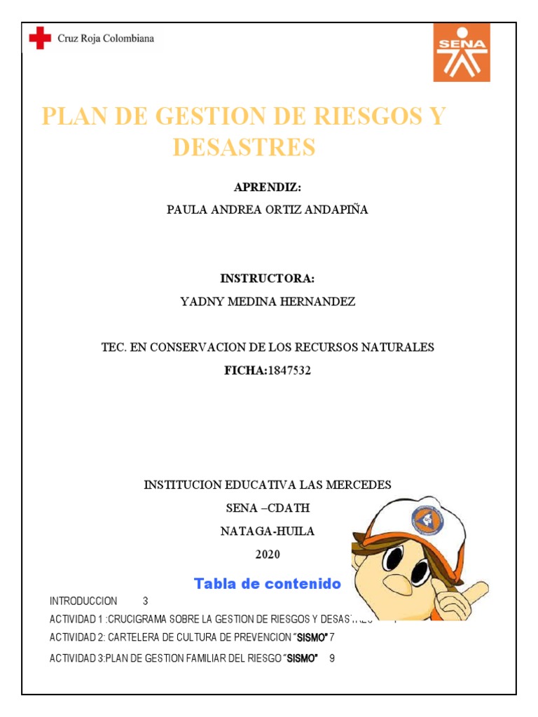 Gestión de Riesgos y Desastres en Sismos | PDF | Riesgo | Naturaleza
