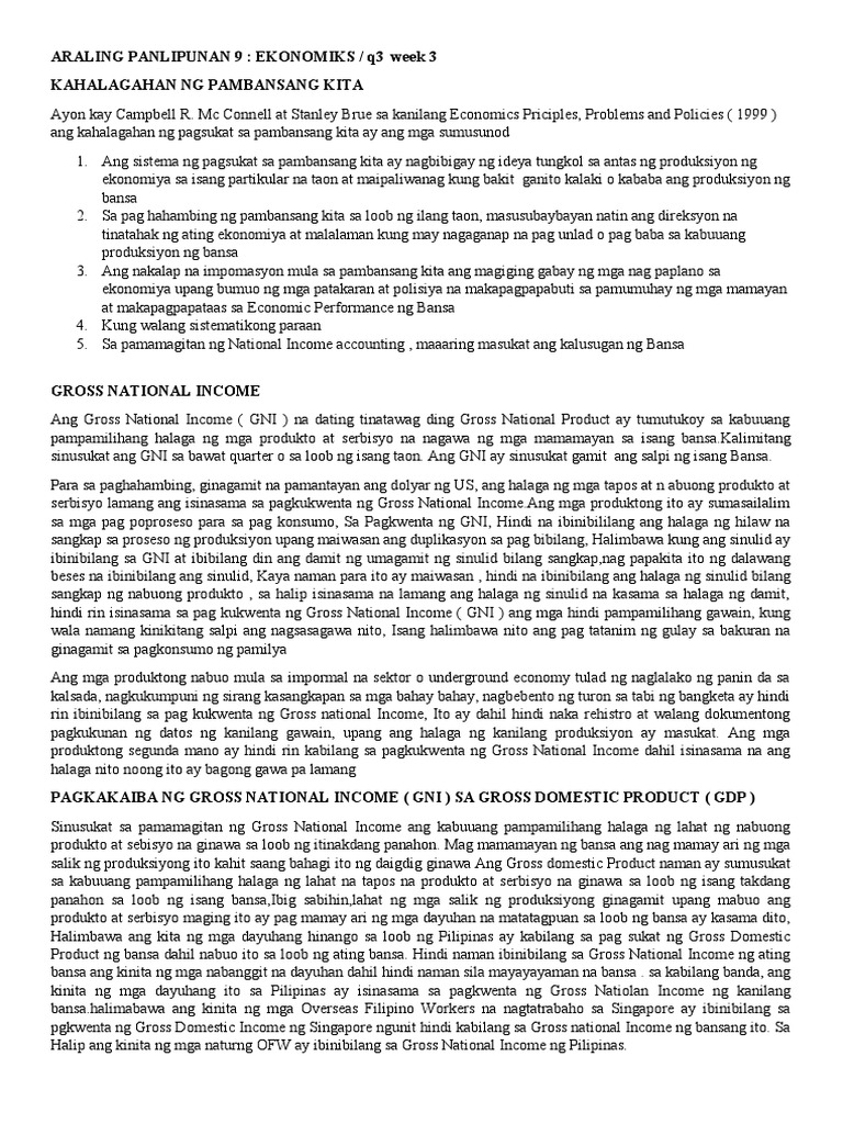 Ap 9 Q3 Module | PDF