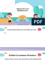 Pertemuan 3 Kesantuan Berbahasa