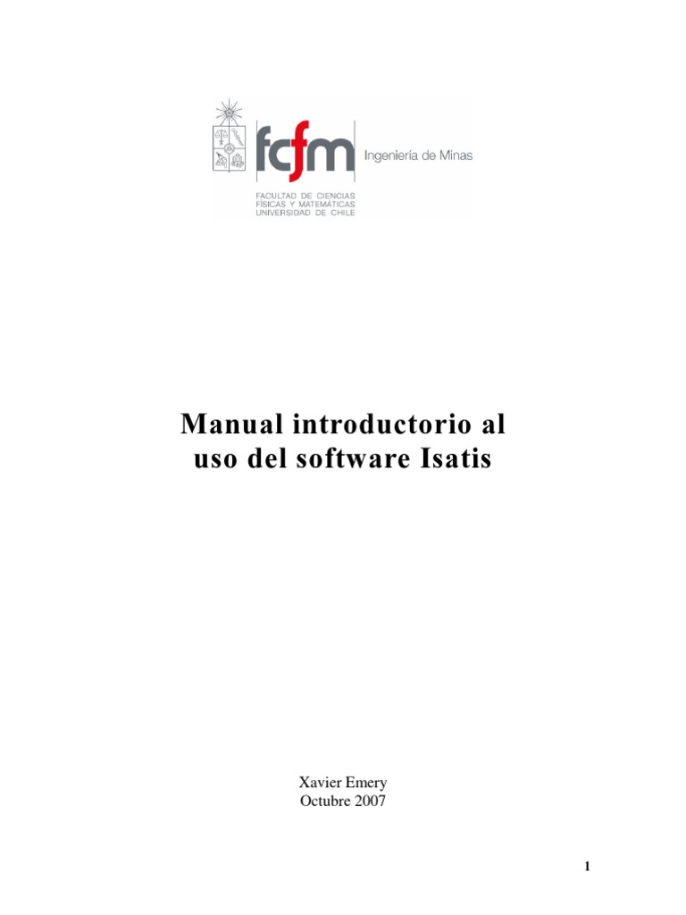 Uso de Isatis Software en Análisis de Datos | PDF | Desviación Estándar ...