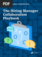 The Hiring Manager Collaboration Playbook: 4 Steps To Seamless Collaboration