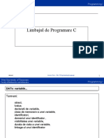 Programare I (Curs 3)