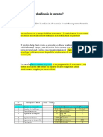 Qué Se Entiende Por Planificación de Proyectos