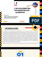 Usos y Aplicaciones Del Ir y Polarimetria en Alimentos