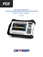 DEVISER S7200 - Manual