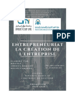 Entrepreneuriat Simulation de Création D'entreprises