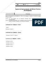 N-0001 - EM VIGOR - REGRAS DE APRESENTACAO DE NORMA TECNICA PETROBRAS - CLASSIFICACAO - NP-1 - Rev P - Mai-13