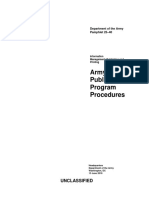 DA PAM 25-40 Army Publishing Program Procedures 13JUN2018