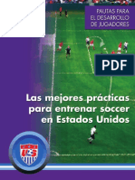 Fútbol, Pautas Para El Desarrollo de Jugadores