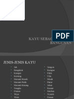 JENIS KAYU UNTUK BANGUNAN