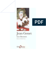 Texte Jean Genet, Les Bonnes