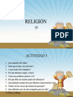 RELIGIÓN Actividad 3